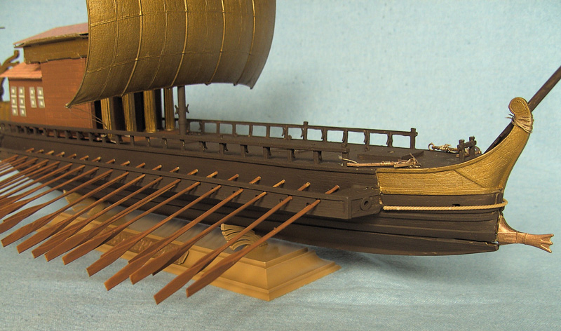 Bilder der liburnischen Yacht der Kaiserin Agrippina – Triere, Trireme, Liburne