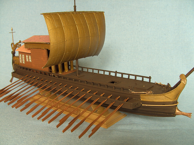 Rekonstruktionsversuch einer liburnischen Yacht – Trireme, Triere, Liburne, kaiserin Agrippina